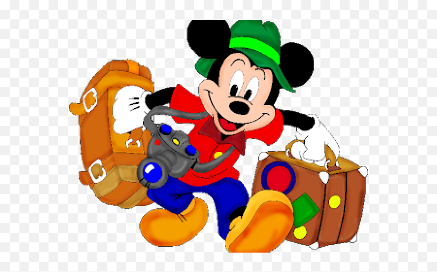 Disney Holiday Cliparts - Disney Character On Holiday Png Emoji,Disney Character Clipart