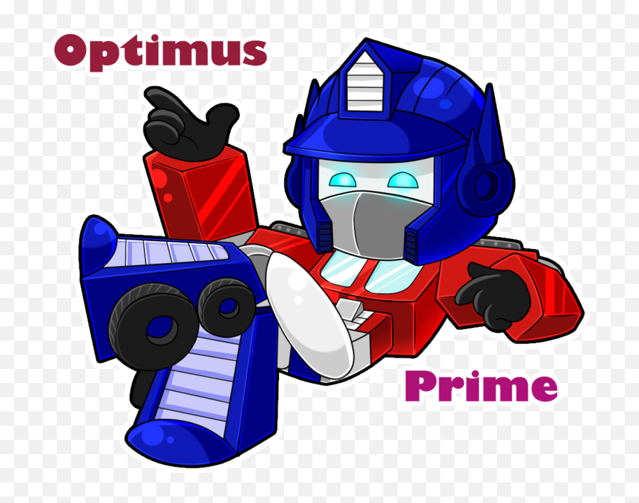 Cartoon Optimus Prime Free Image Download Emoji,Optimus Prime Transparent