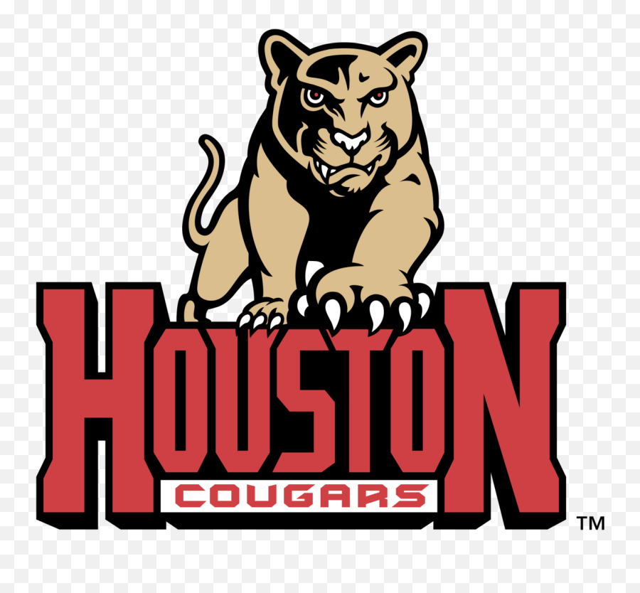 Houston Cougars Logo Png Transparent - Houston Cougars Logo Emoji,Cougar Logo