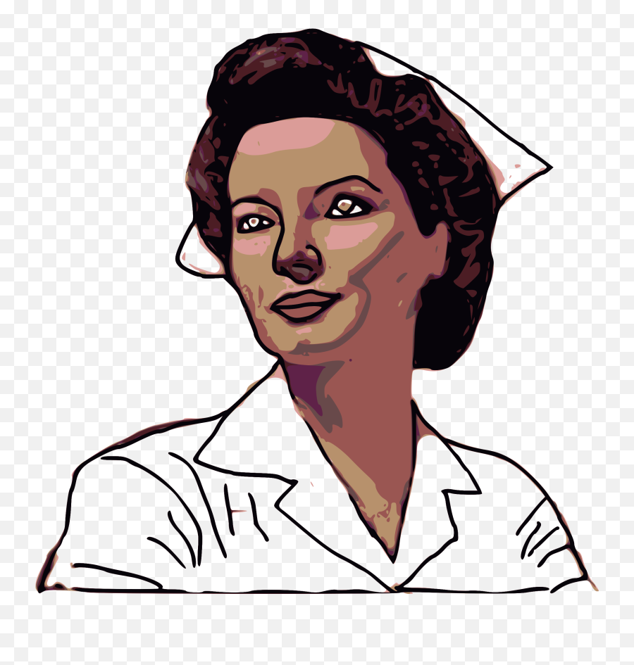 Nurse Silhouette Png - Nurse Vector Png Emoji,Nurse Clipart