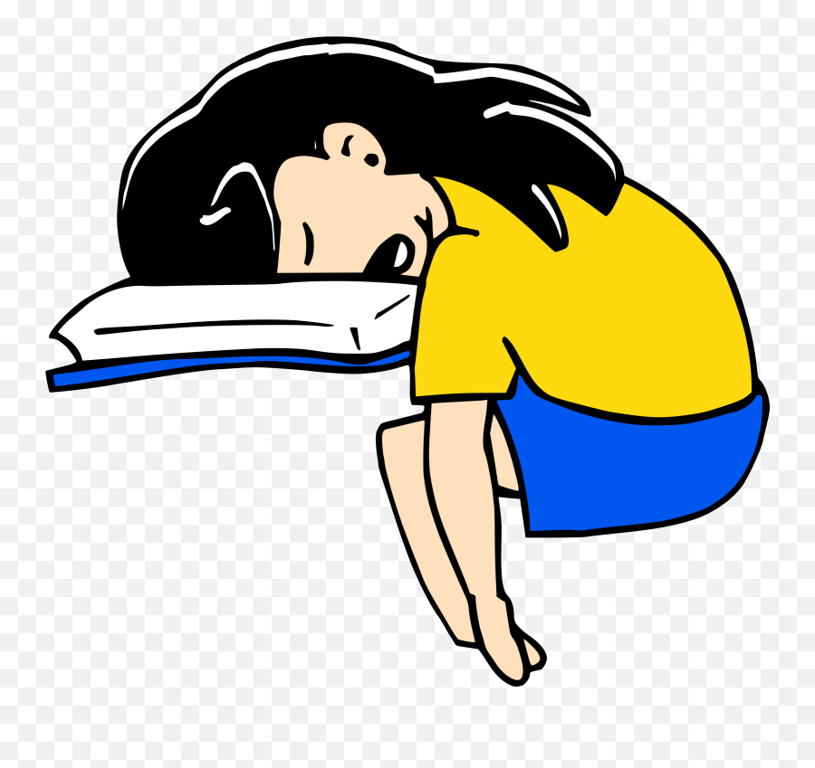 Library Of Sleeping In School Picture - Sleeping Student Clipart Emoji,Sleep Clipart