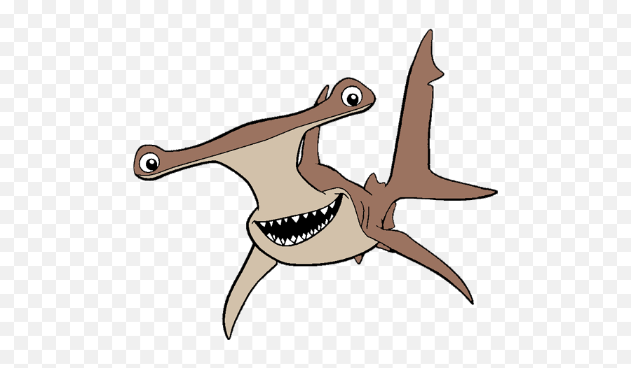 Hammerhead Shark - Anchor Finding Nemo Drawing Emoji,Finding Nemo Logo