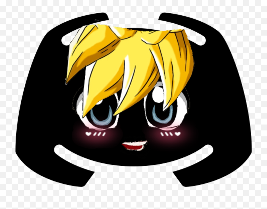 Download Hd Anime Animecord Discord - Discord Logo Black Anime Discord Boy Emoji,Discord Logo Png