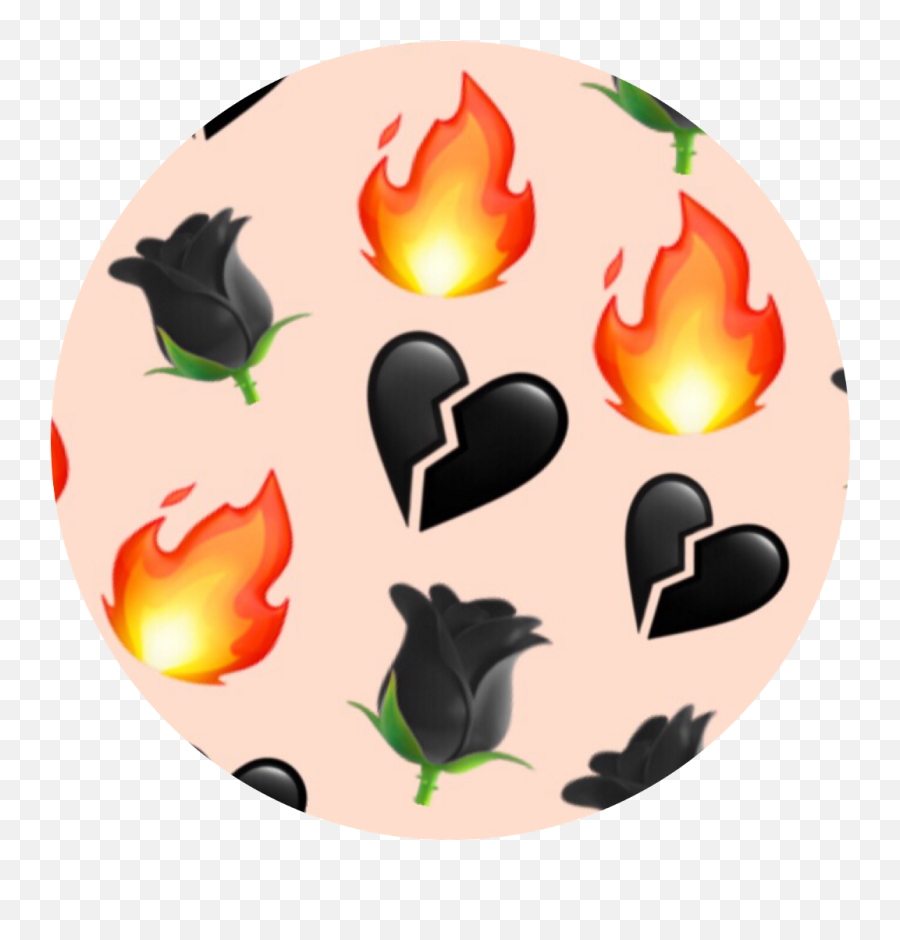 Broken Heart Emoji Wallpapers - Black Heart Emoji Background,Black Heart Emoji Png