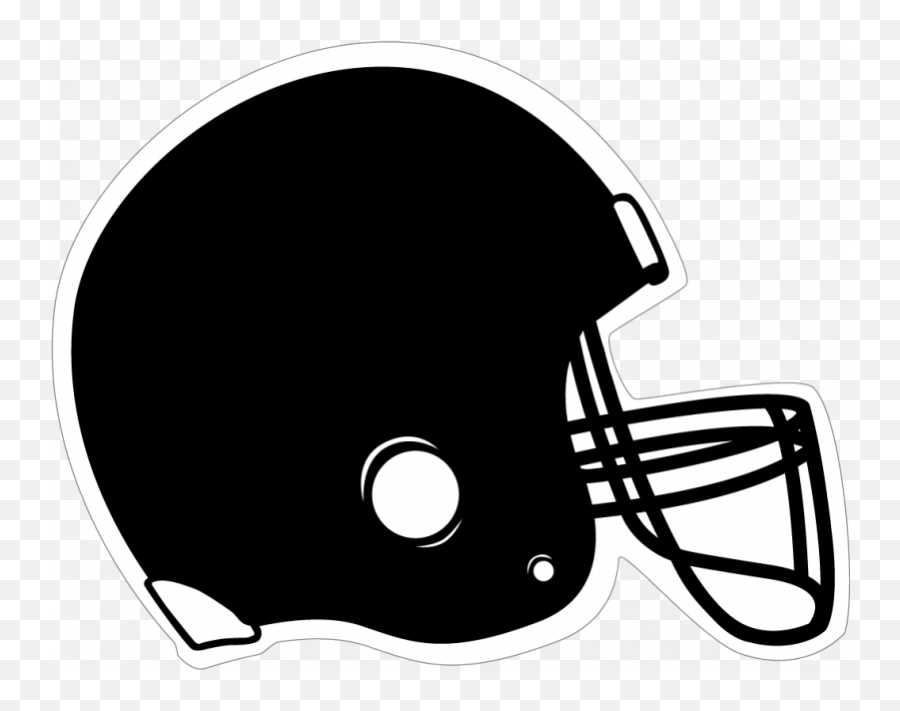Library Of Football And Helmet Clip - Simple Football Clipart Helmet Emoji,Football Helmet Clipart