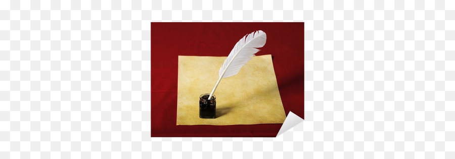 Inkwell With Quill And Old Paper Sticker U2022 Pixers - We Live To Change Still Life Photography Emoji,Old Paper Png