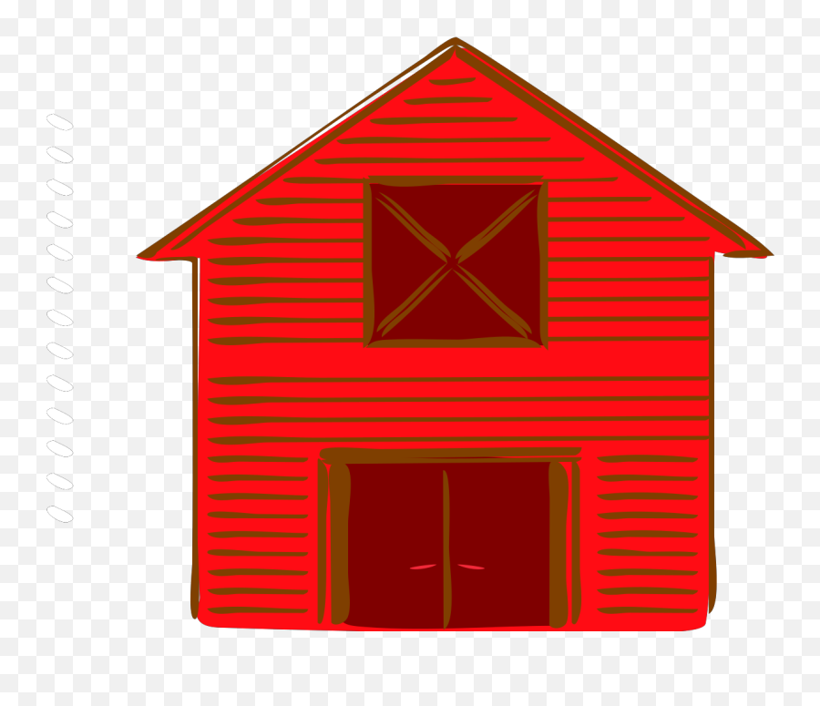 Barn Clipart For Kids Free Clipart - Red Shed Clip Art Emoji,Barn Clipart