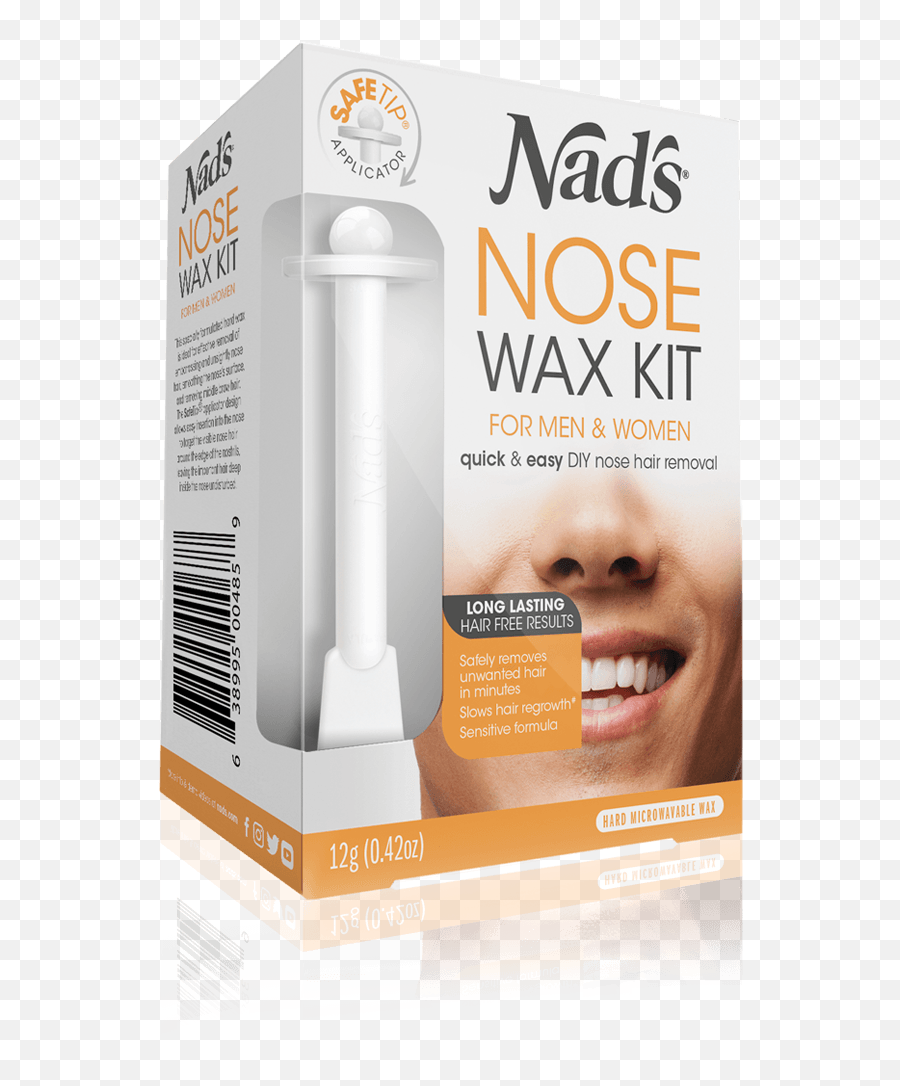 Hair Removal Nose Wax Kit For Men Women - Nads Nose Wax Emoji,Nose Transparent
