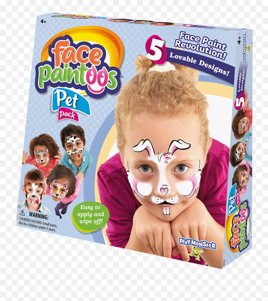 Face Pet Pack Emoji,Face Paint Png