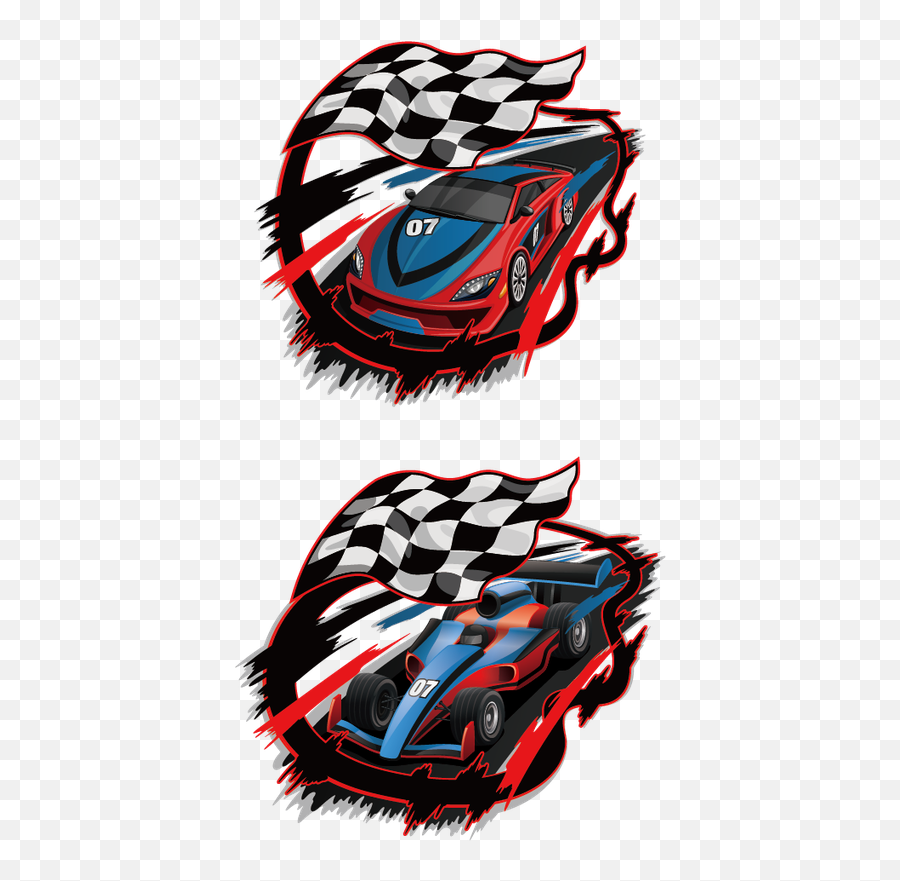 Download Track Auto Creative Race Flags Racing Clipart Png Emoji,Racing Clipart