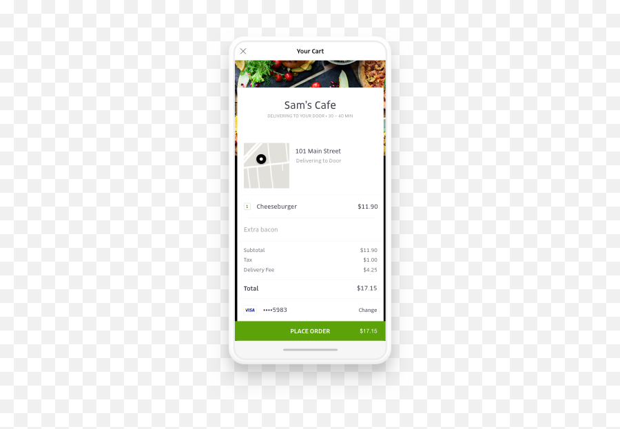 Tap To Place Your Order And Pay With Your Uber Account Emoji,Uber Eats Png