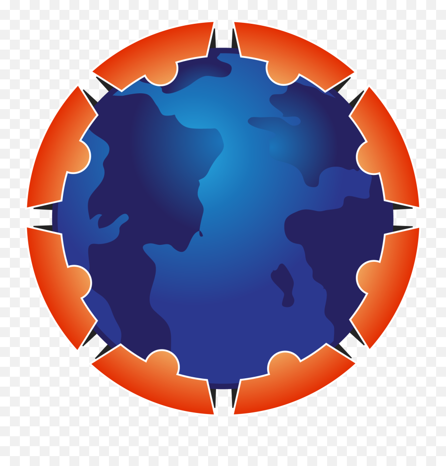 Download Globe Logo Png - Circle Png Image With No Emoji,Blue Globe Logo