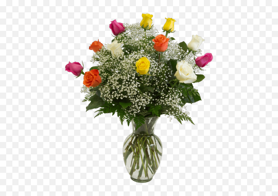 Memories Mixed Roses Connells Maple Lee Flowers And Gifts Emoji,Baby's Breath Png