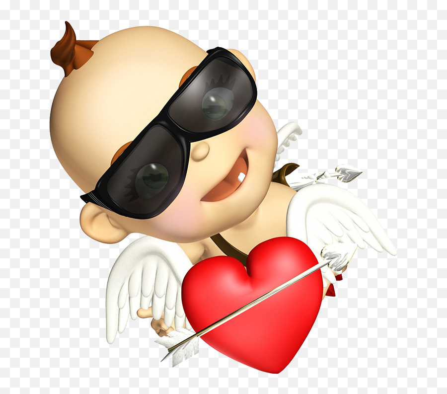 Baby Clipart Emoji,Heart With Wings Clipart