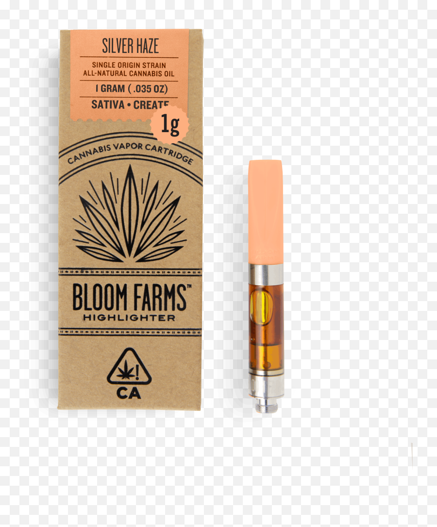 Bloom Farms Silver Haze 1g Single Origin Cartridge Reviews Emoji,Lit Cigarette Png