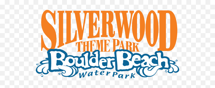 Silverwood Theme Park U0026 Boulder Beach Water Park Logo Emoji,Amusement Park Logo