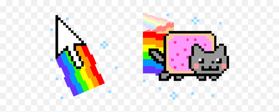Nyan Cat Meme Cursor - Sweezy Custom Cursors Emoji,Nyan Cat Png