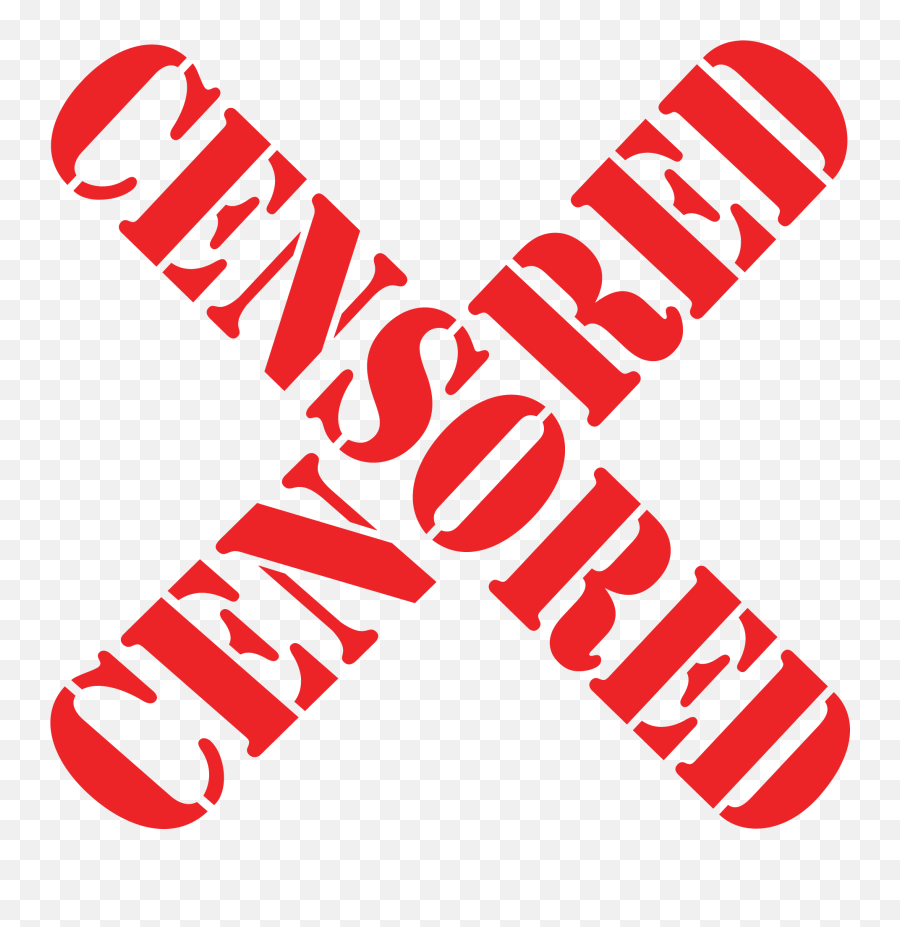 Red Logo Free Image - Censorship Transparent Emoji,Censored Png