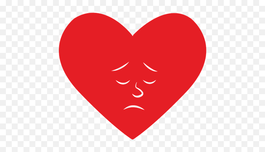 Crying Clipart Sad Emotion - Free Red Heart Vector Girly Emoji,Crying Clipart