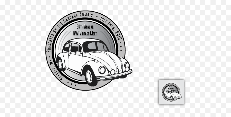 Bold Playful Club Logo Design For - Volkswagen Beetle Club Logo Emoji,Vintage Logo Design