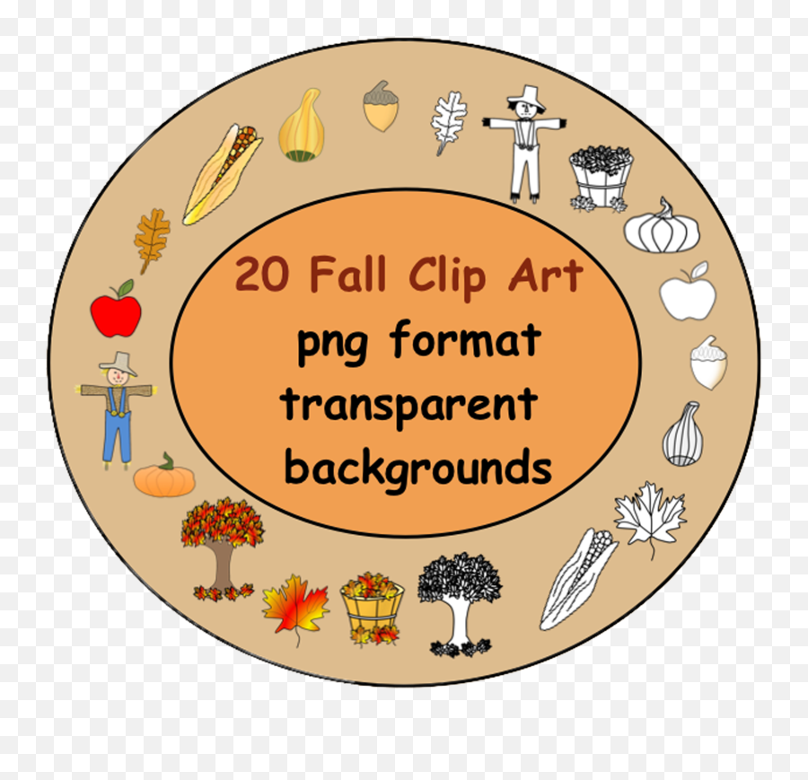 35 Fall Clip Art In Png Format With Transparent Backgrounds - Language Emoji,Transparent Backgrounds