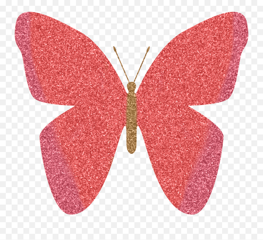 Free Glitter Butterfly Clipart - Glitter Butterfly Clipart Emoji,Butterfly Clipart