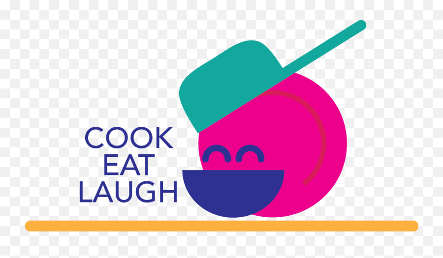 Playful Modern Cooking Logo Design For Cook Eat Laugh By - Language Emoji,Cooking Logo