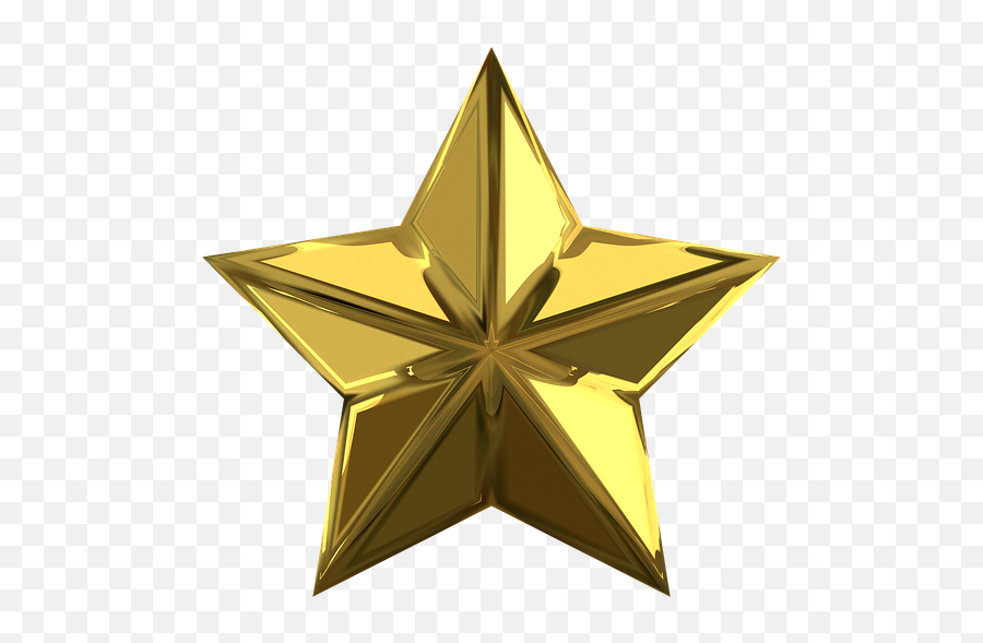 Stars Gold Color - Free Image On Pixabay Golden Star Transparent Background Gold Star Png Emoji,Gold Star Transparent