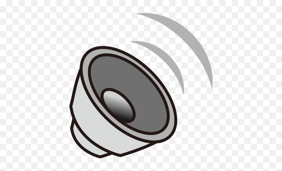 Speaker With One Sound Wave - Sound On Emoji,Wave Emoji Png