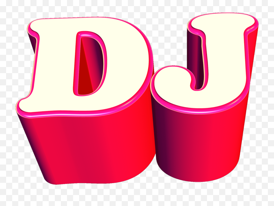 Dj Logo 3d Png Emoji,Dj Logo