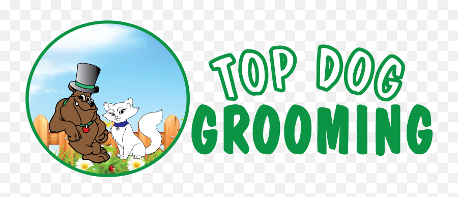 Top Dog Grooming - Language Emoji,Dog Logo