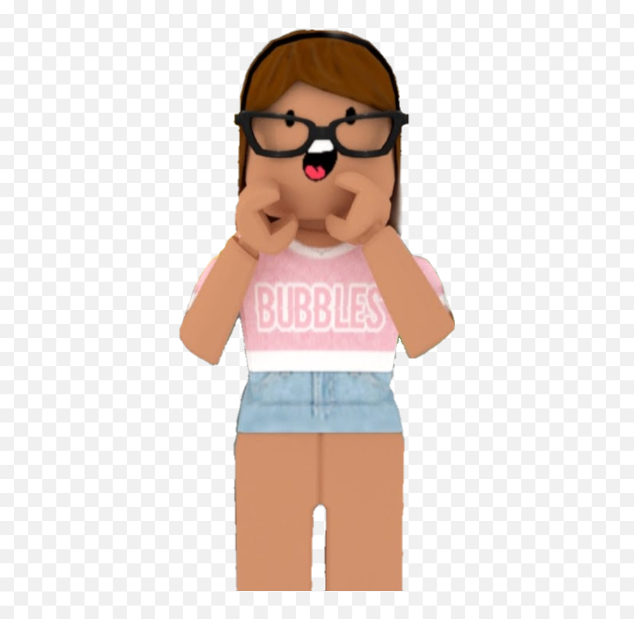 Girl Roblox Bloxburg Gfx Png Cute - Roblox Cutie Girl Png Emoji,Roblox Png