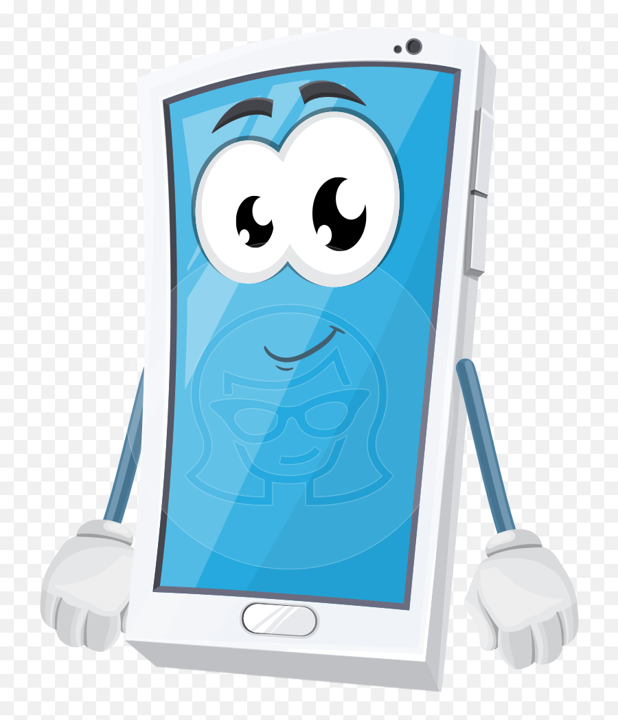 Download Ringo The Phone - Smartphone Cartoon Png Png Image Animated Cartoon Mobile Phone Emoji,Smartphone Transparent Background