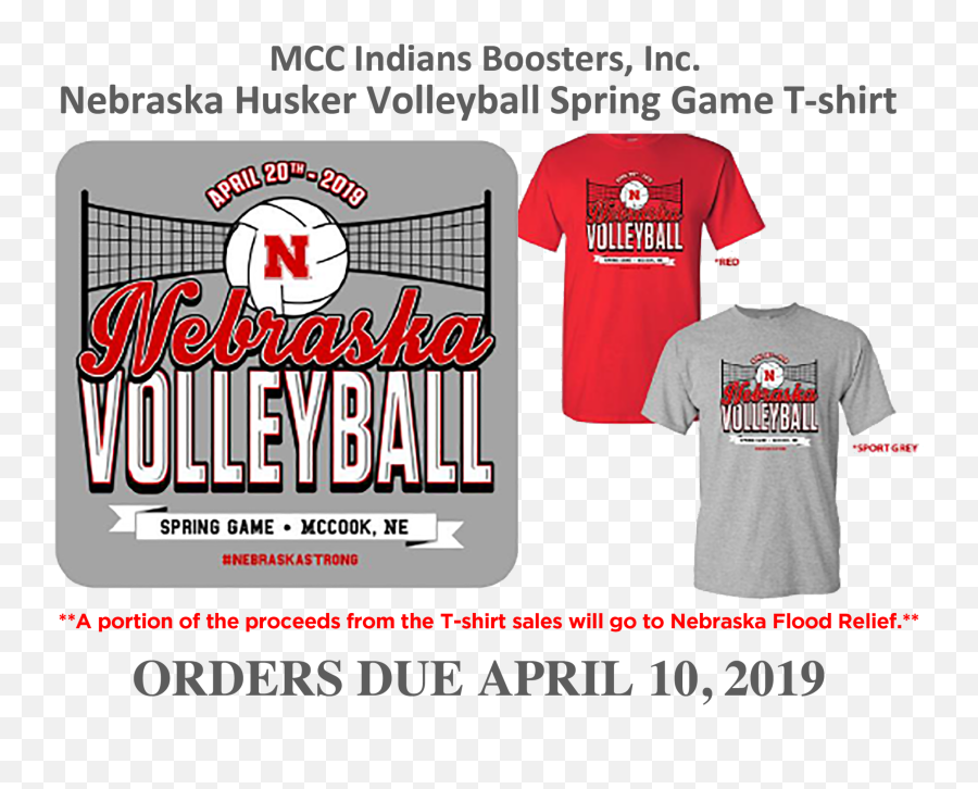 Nebraska Volleyball U2014 Mcc Boosters Inc - General Contractor Emoji,Nebraska Cornhuskers Logo