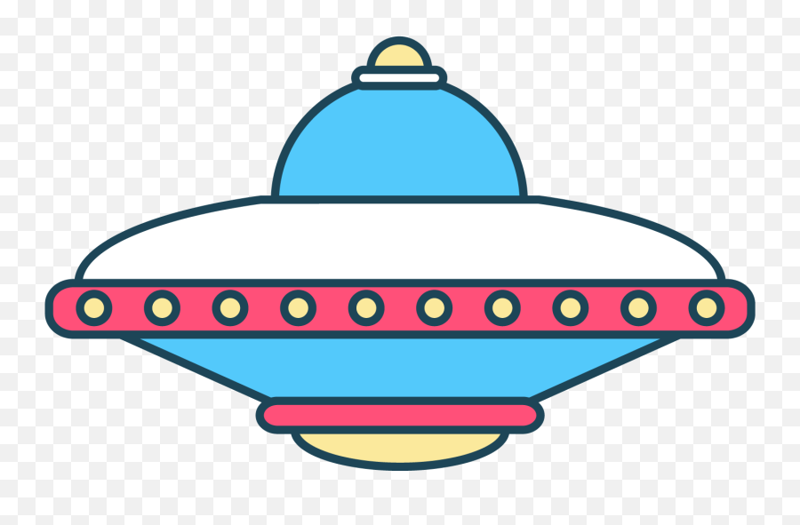 Spaceship Clipart Ufo - Uzay Arac Boyama Renkli Emoji,Space Ship Png