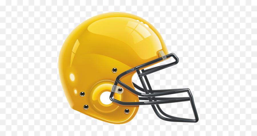 Png Clip Art - Yellow Football Helmet Transparent Emoji,Football Helmet Clipart