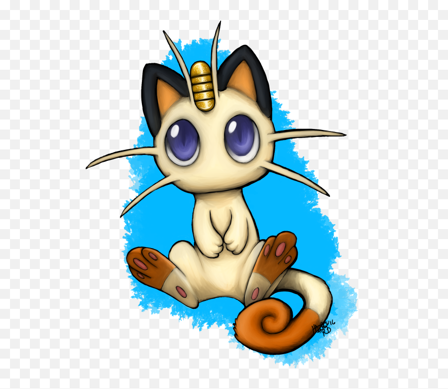 Meowth - Fictional Character Emoji,Meowth Png