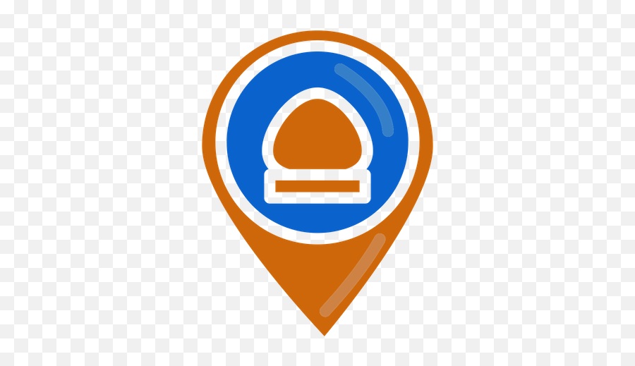 Mosque Location Icon Of Flat Style - Available In Svg Png Language Emoji,Mosque Logo