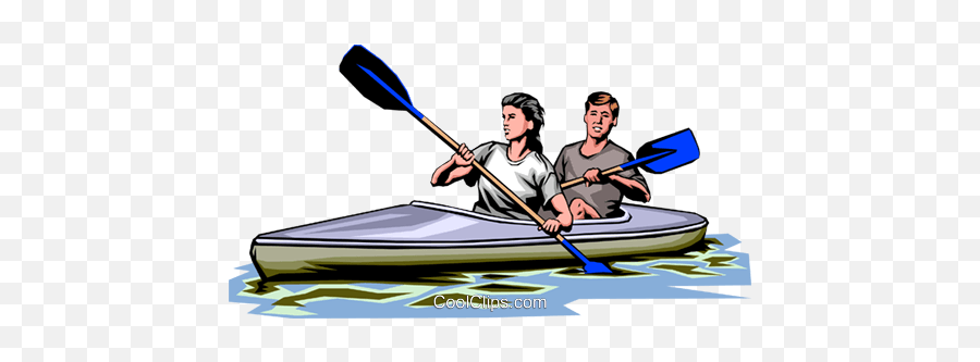 Woman Kayaking Png Royalty Free Free - Kayaking In Pe Clipart Emoji,Kayaker Clipart