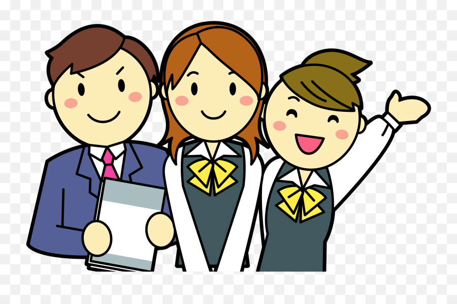 Business People Who Work For One Company Clipart Free - Happy Emoji,Work Clipart