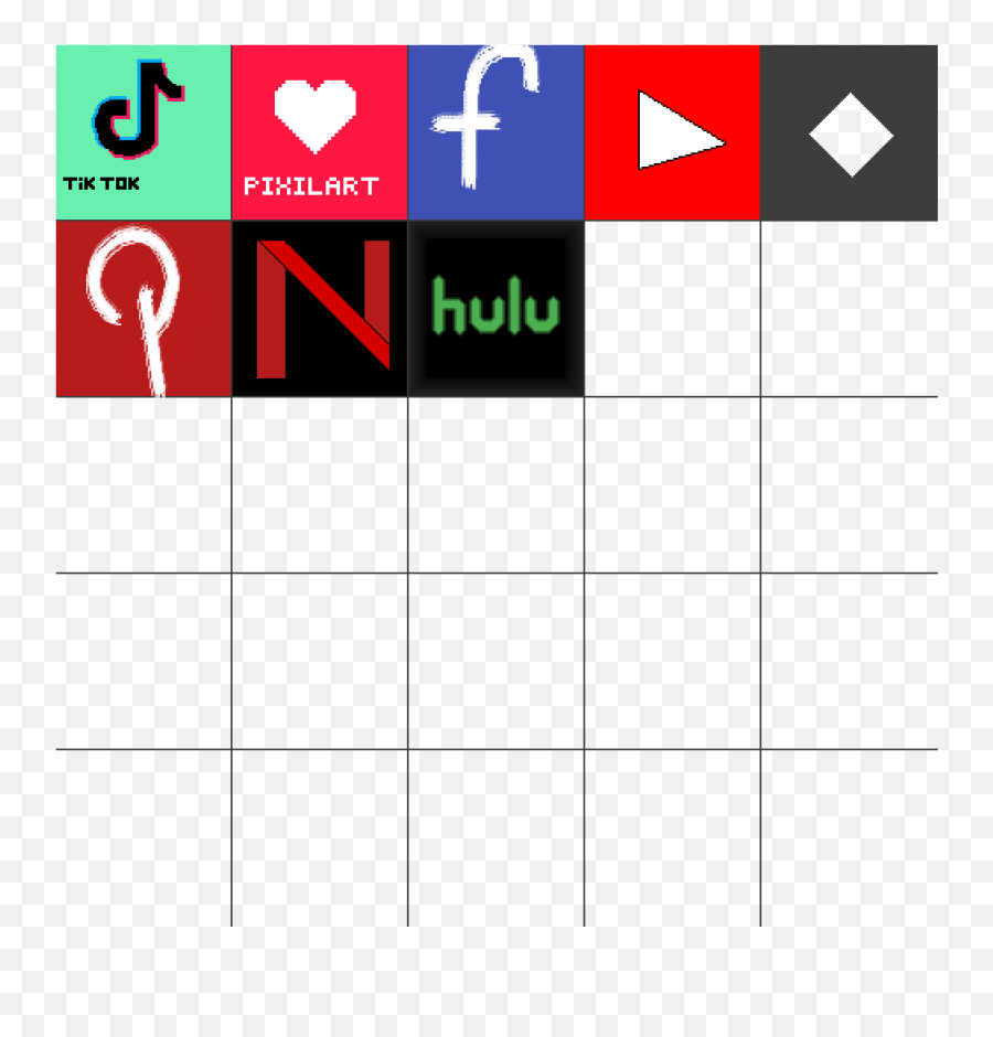 Editing Hulu - Free Online Pixel Art Drawing Tool Pixilart Vertical Emoji,Hulu Logo