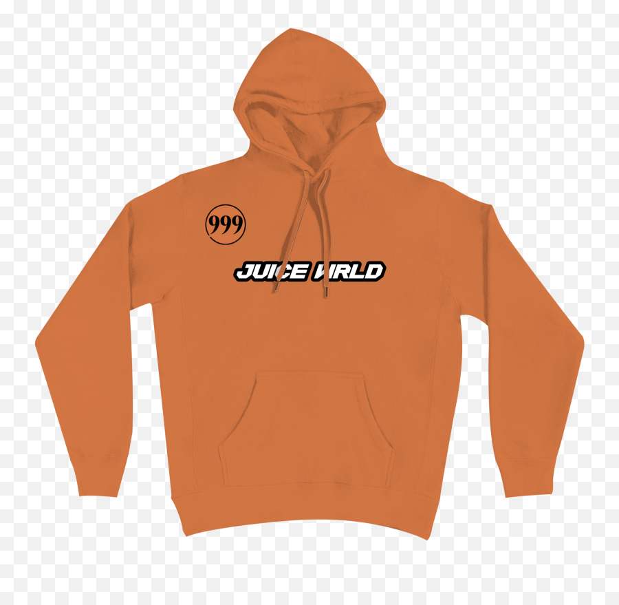 Juice Wrld Righteous Orange Hoodie - Juice Wrld Hoodie Emoji,Juice Wrld Logo