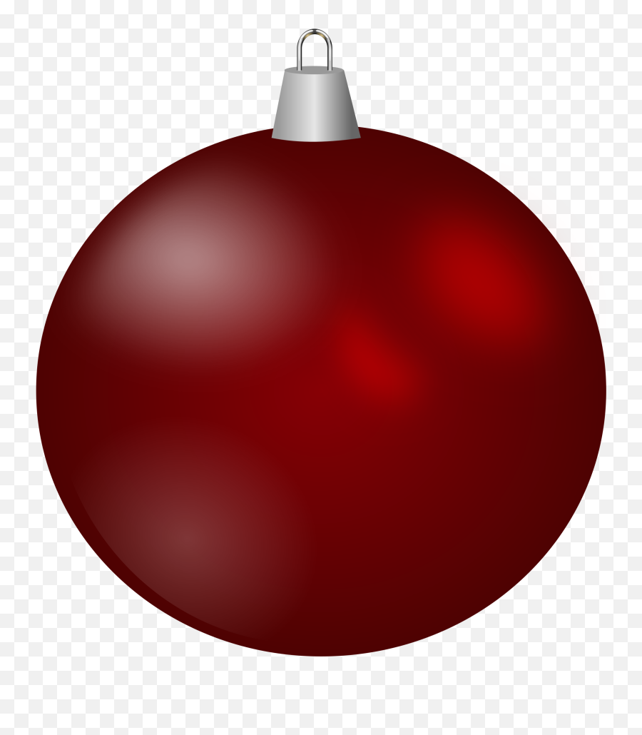 Clip Art Christmas Ornament Balls - Christmas Red Ornament Clipart Emoji,Christmas Ornaments Clipart