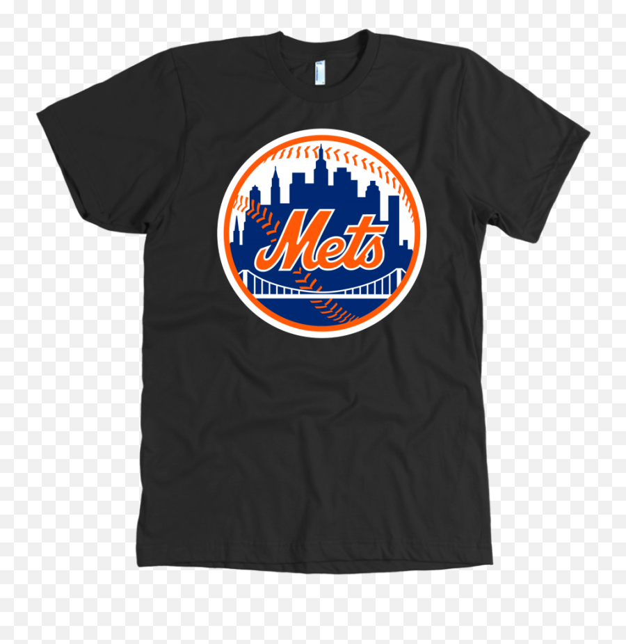 Official New York Mets Classic Logo Tee - Shirt Emoji,Met Logo