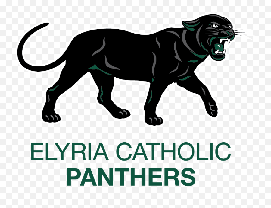 Panther Clipart Panther Cheer Picture 1820601 Panther - Elyria Catholic High Panthers Emoji,Panther Clipart