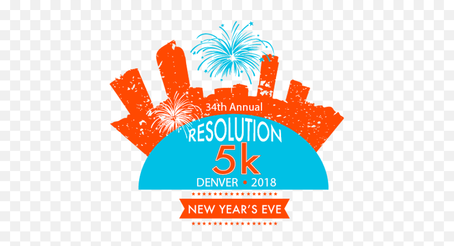 Denver Resolution 5k Emoji,New Year Logo