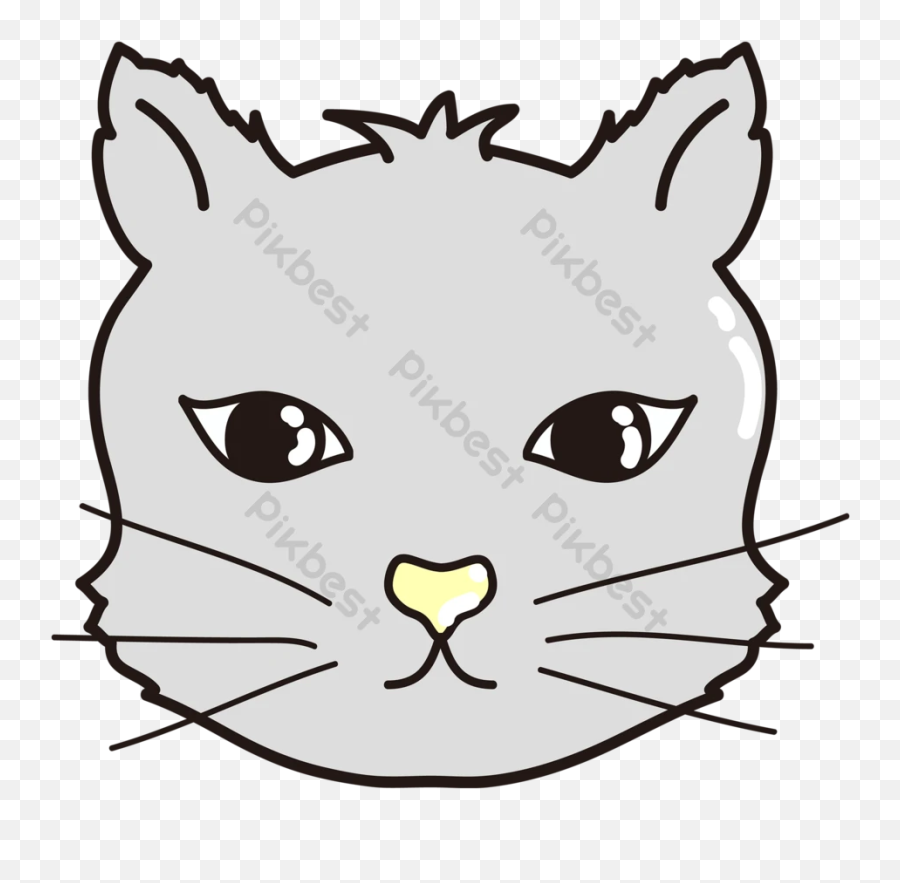 Cat Icon Ai Free Download - Pikbest Emoji,Cat Icon Png