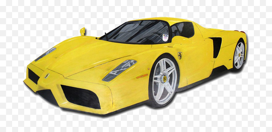 Yellow Ferrari Png Background Image - Ferrari Png Yellow Emoji,Ferrari Png