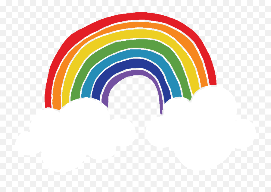 Rainbow Png With Transparent Background - Color Gradient Emoji,Rainbow Png