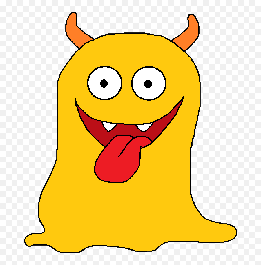 Free Clip Art Monsters - Funny Monster Clipart Emoji,Monster Outline Clipart
